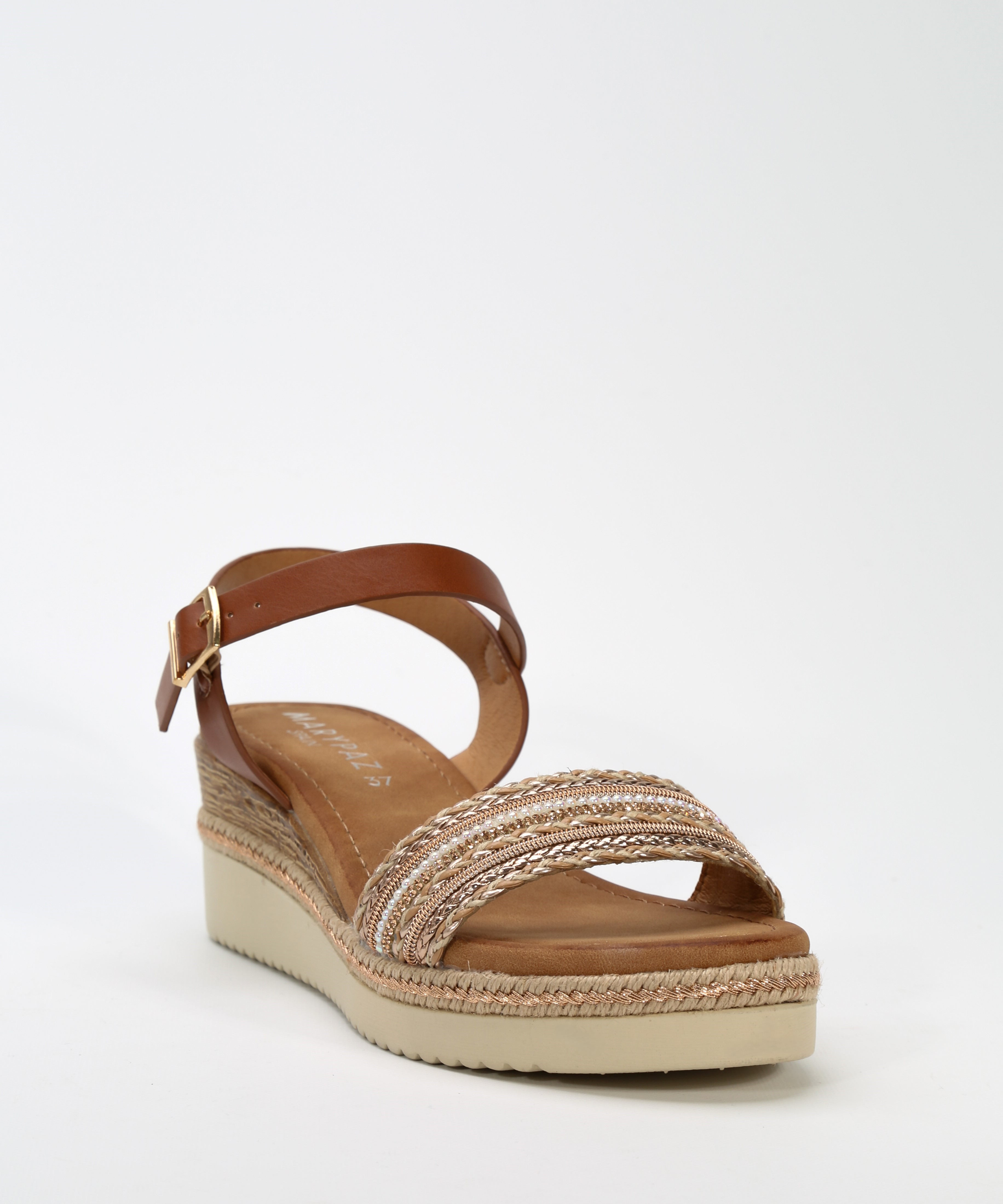 Sandalia plataforma combinada image number null